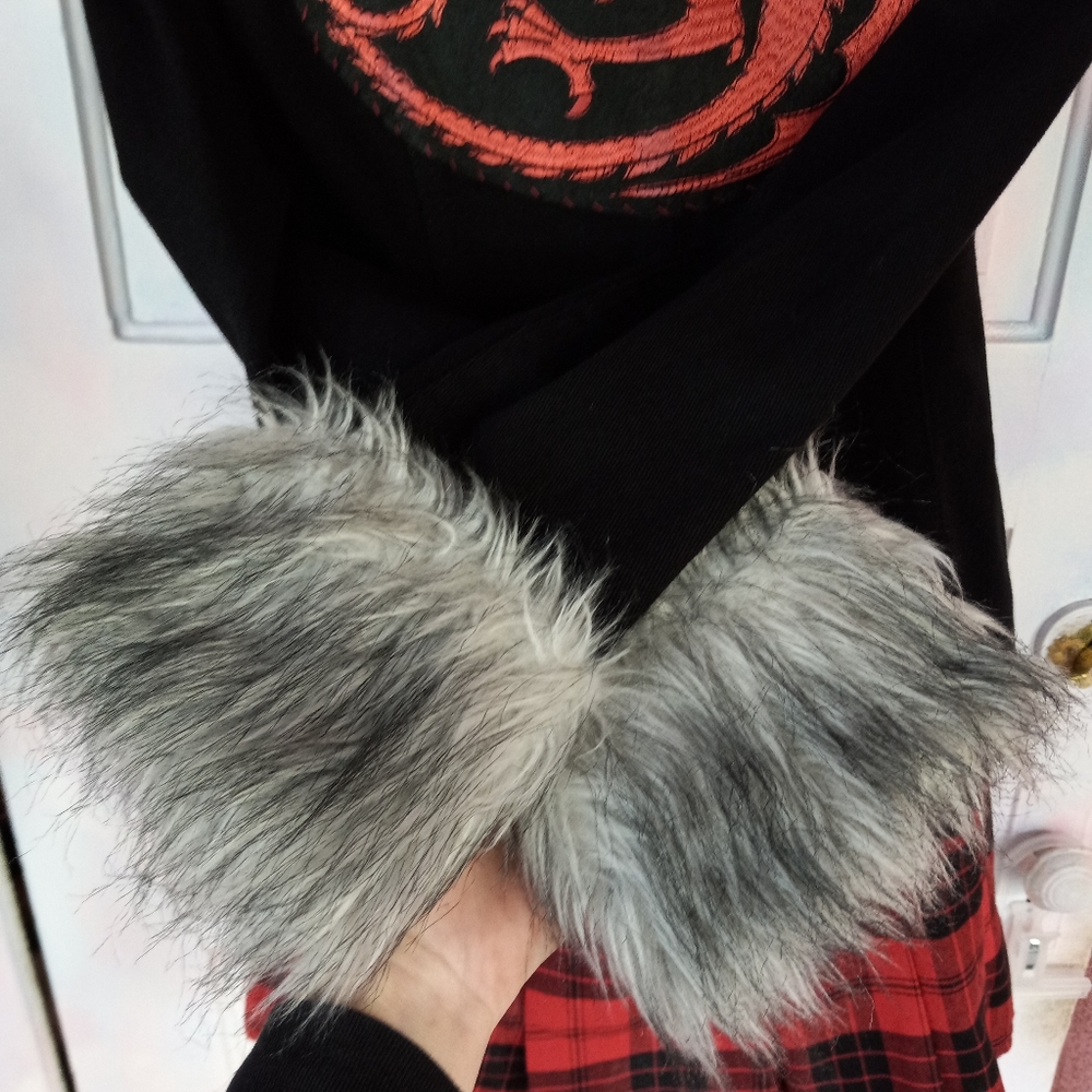 Fire & Ice- custom GoT themed RAGE ร Tripp NYC jacket- PRICE FIRM! - Picture 4 of 16